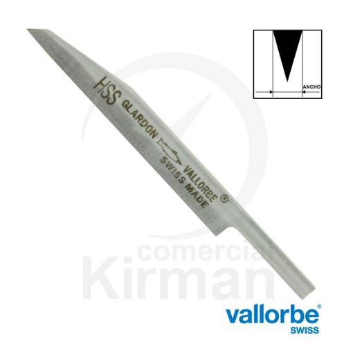 Imagen de Buril HSS con borde cuchillo para máquinas