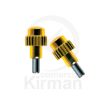 Imagen de PULSADOR DORADO Ø2,50 T400 L7,20