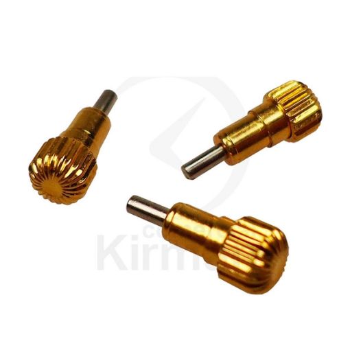 Imagen de PULSADOR DORADO Ø2,20 T400 L6,00