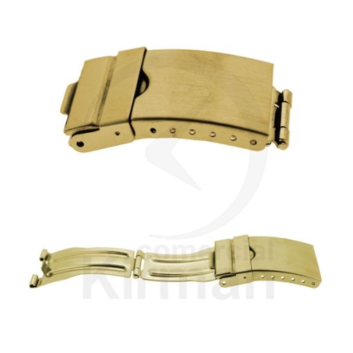Imagen de Cierre de seguridad dorado IPG fijación 10 mm. cierre 22 mm