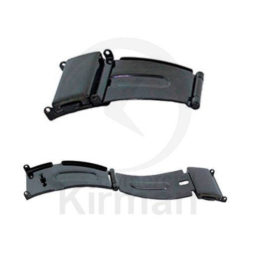 Imagen de Cierre negro IPG para armis con pulsador fijación 11 mm. cierre 12 mm