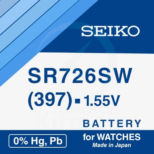 Imagen de Batería SEIKO SR726SW - 397