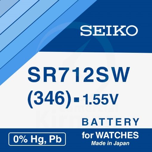 Imagen de Batería SEIKO SR712SW -346
