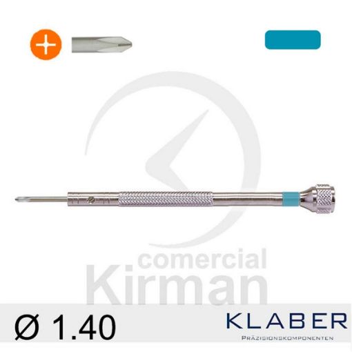 Imagen de Destornillador Klaber de punta philips de 1.40 mm