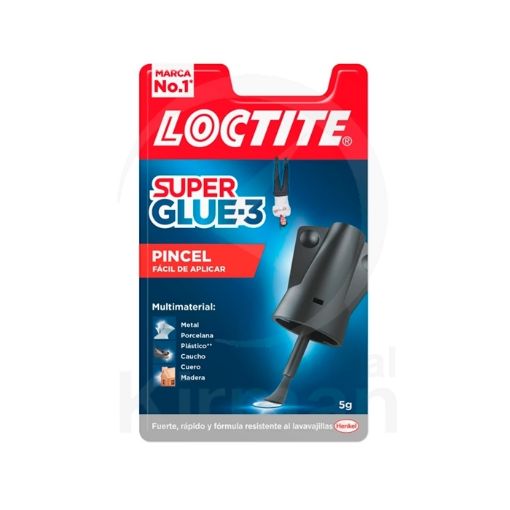 Imagen de Adhesivo instantáneo Loctite Super Glue-3 con pincel 5 g