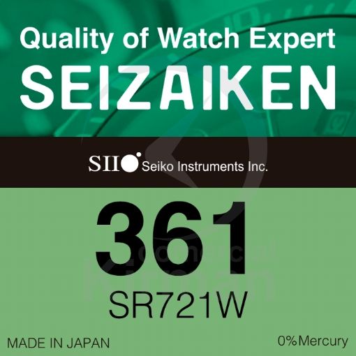 Imagen de Batería Seizaiken SR721W - 361