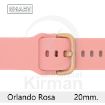 Imagen de CORREA SMART SILICONA ROSA ORLANDO 20MM