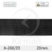 Imagen de Armi Smart negro IPG recto 20mm. 210mm.