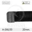 Imagen de Armi Smart negro IPG recto 20mm. 210mm.