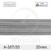 Imagen de Armi Smart acero recto 20 mm. 210 mm.