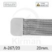 Imagen de Armi Smart acero recto 20 mm. 210 mm.