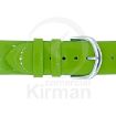 Imagen de Correa de piel de color verde de 24 mm