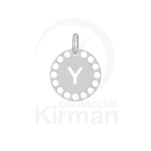 Imagen de Colgante troquelado letra Y 14.0mm -  Plata 925