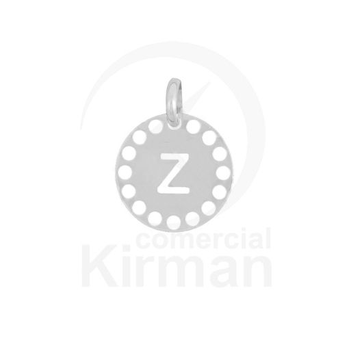 Imagen de Colgante troquelado letra Z 14.0mm -  Plata 925