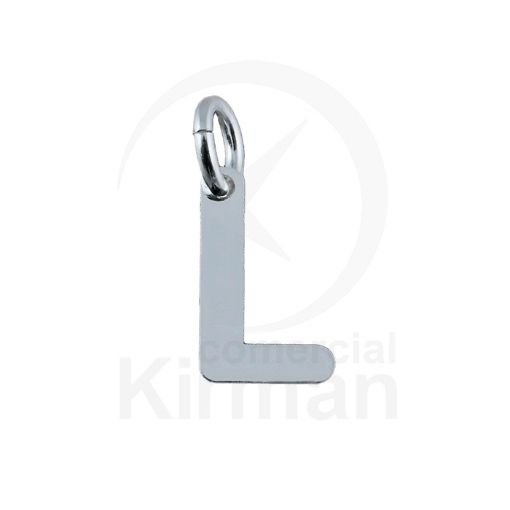Imagen de COLGANTE LETRA L - 4.8 x 8 MM - PLATA 925