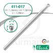 Imagen de PACK 6 FRESAS HUECAS DE ACERO (441) Ø1.7mm