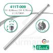 Imagen de PACK 6 FRESAS HUECAS TWINCUT DE ACERO (411T) Ø:0.9mm