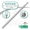 Imagen de Pack 6 Fresas huecas Twincut Cónicas de acero (411CT) Ø:1.8mm