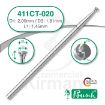Imagen de Pack 6 Fresas huecas Twincut Cónicas de acero (411CT)  Ø:2.0mm