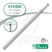 Imagen de PACK 6 FRESAS DE DOBLE CONO DE 90º DE ACERO (414) Ø:2.0mm