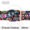Imagen de CORREA Silicona estampada ORLANDO CATRINA - 20MM