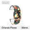 Imagen de CORREA Silicona estampada ORLANDO FLORES - 20MM