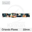Imagen de CORREA Silicona estampada ORLANDO FLORES - 22MM