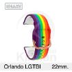 Imagen de CORREA Silicona estampada ORLANDO LGTBI - 22MM