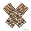 Imagen de 10 uds de brocas helicoidales HSS-Co cobalto Ø 0.50 mm
