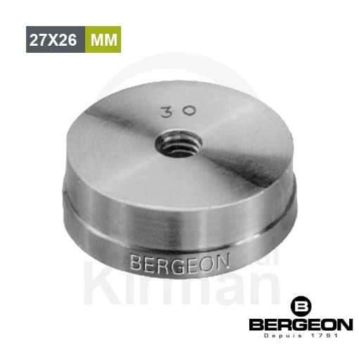 Imagen de Tas base reversible Bergeon en duraluminio de 27 x 26 mm