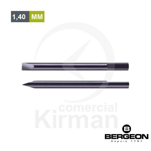 Imagen de Mecha Bergeon plana para destornillador de precisión de 1.40 mm - 30080-A-10 DI 1.40