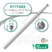 Imagen de PACK 6 FRESAS HUECAS TWINCUT DE ACERO (411T) Ø:2.3mm