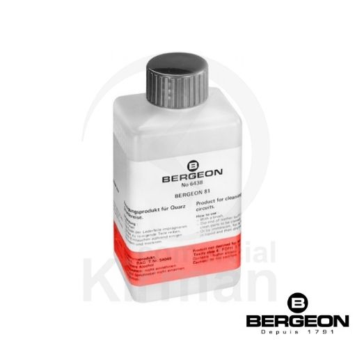 Imagen de Solución de limpieza para circuitos de cuarzo Bergeon 250 cc - 6438