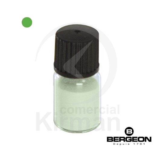 Imagen de Polvo luminoso verde no radioactivo Bergeon