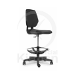 Imagen de SILLA GIRATORIA DE POLIURETANO CON RUEDAS MOD. "STYLE"