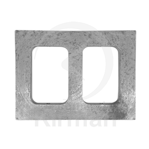 Imagen de Doble marco de aluminio 12,3mm de grosor