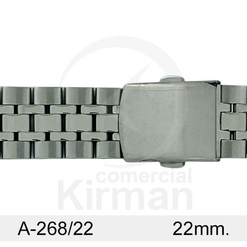Imagen de Armi acero recto 22mm. 170mm.