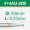 Imagen de PACK 2 FRESAS DOBLE CONO 90º DE CARBURO (414AU) Ø:0.9mm
