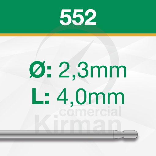 Imagen de PULIDOR STARLIGHT DE CARBURO DE TUNGSTENO Ø:2.3mm y L:4mm