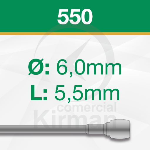 Imagen de PULIDOR STARLIGHT DE CARBURO DE TUNGSTENO Ø:6mm y L:5.5mm