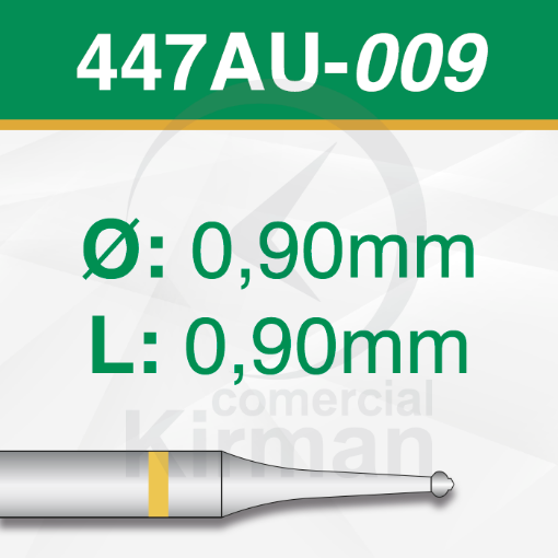 Imagen de PACK 2 PAVÉ CUT (MIXTA) DE CARBURO DE TUNGSTENO (447AU) Ø: 0.9MM Y L:0.9MM