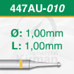 Imagen de PACK 2 PAVÉ CUT (MIXTA) DE CARBURO DE TUNGSTENO (447AU) Ø: 1.0MM Y L:1MM