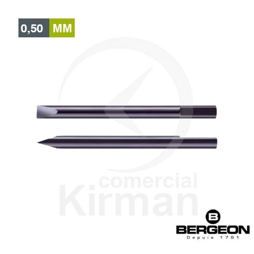 Imagen de Mecha Bergeon plana para destornillador de precisión de 0.50 mm - 30080-A-10 DI 0.50