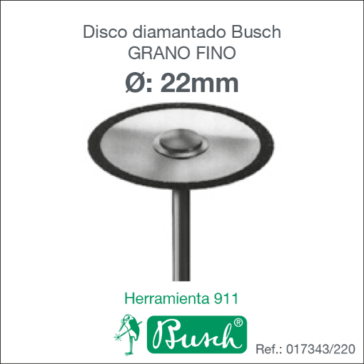 Imagen de DISCO DIAMANTADO GRANO FINO FLEX