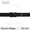 Imagen de CORREA SMART SILICONA NEGRA ARIZONA 22MM