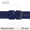 Imagen de CORREA SMART SILICONA AZUL ARIZONA 20MM