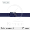 Imagen de CORREA SMART SILICONA AZUL ARIZONA 20MM