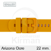 Imagen de CORREA SMART SILICONA OCRE ARIZONA 22MM