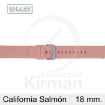 Imagen de CORREA SMART SILICONA SALMÓN CALIFORNIA 18 MM