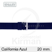 Imagen de CORREA SMART SILICONA AZUL CALIFORNIA 20 MM